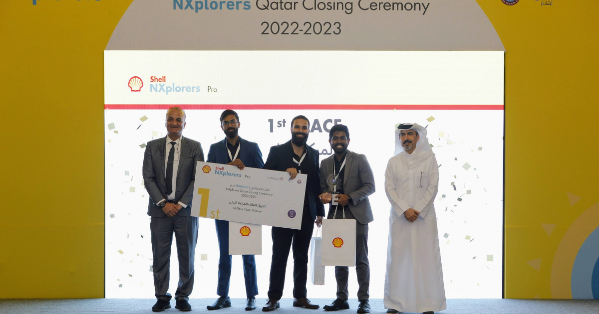 University of Doha Science and Technology Students Excel in Shell’s