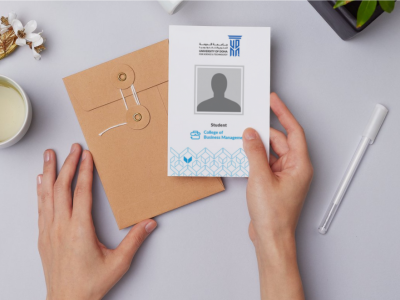 id card banner