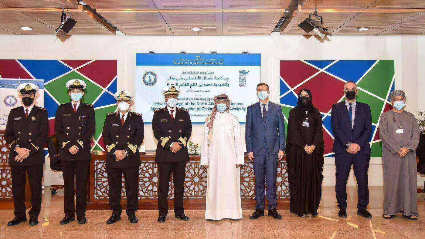 University of Doha for Science and Technology signs an MoU with Mohammed Bin Ghanem Al Ghanem Maritime Academy University of Doha for Science and Technology signs an MoU with Mohammed Bin Ghanem Al Ghanem Maritime Academy