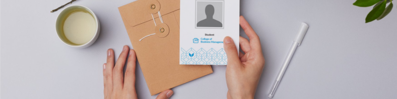 id card banner